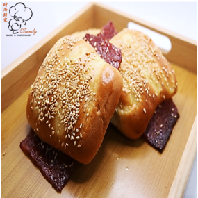 BBQ Bun - 肉干面包