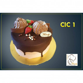 0.5kg Chocolate Ice cream Cake