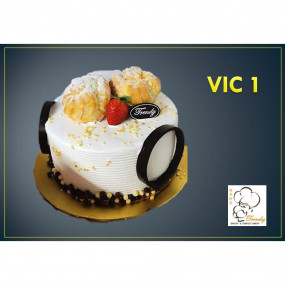 1kg Vanilla Ice Cream Cake