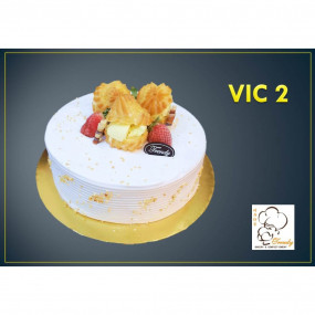 1kg Vanilla Ice Cream Cake