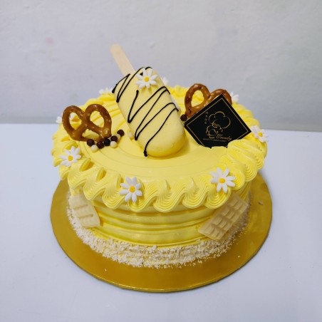 1kg Mango Ice Cream Cake