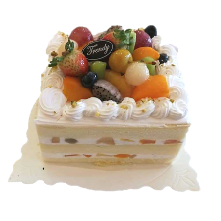 Fruit Delight 水果蛋糕 - 6‘’