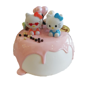 Cartoon Cake (Hello Kitty ) 1