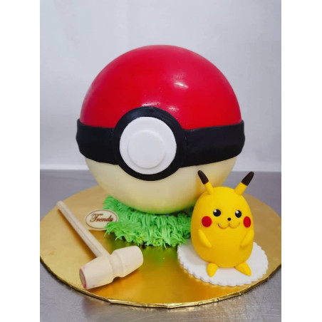 Pikachu Knock Knock Cake 皮卡丘 敲敲蛋糕